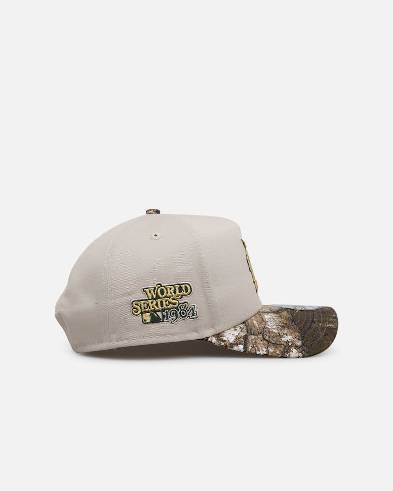 New Era Detroit Tigers 'Real Tree Stone' 9FORTY A-Frame Snapback Stone