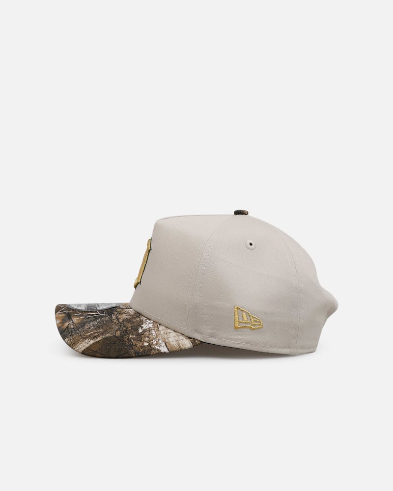New Era Detroit Tigers 'Real Tree Stone' 9FORTY A-Frame Snapback Stone