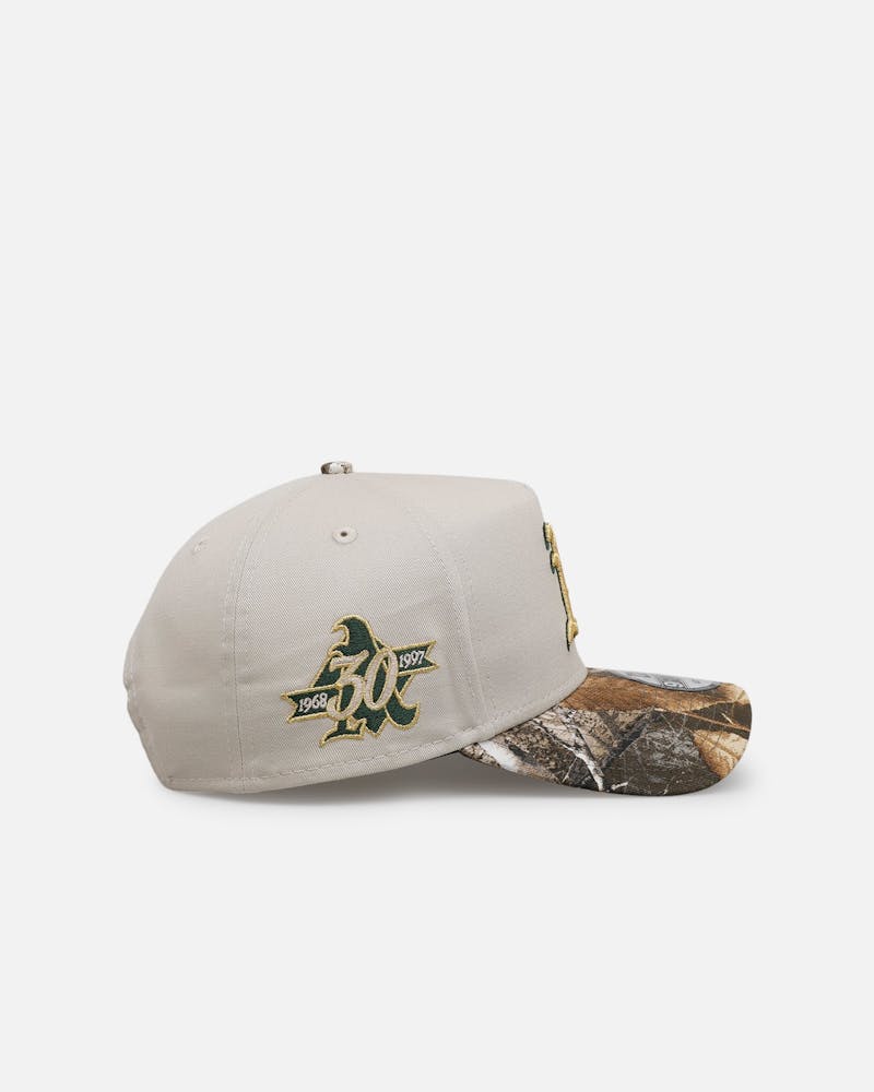 New Era Oakland Athletics 'Stone Realtree' 9FORTY A-Frame Snapback Stone