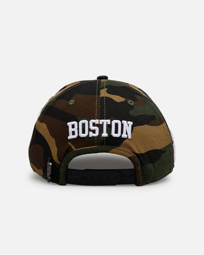 Pro Standard Boston Celtics 'Woodland Camo' Pro Pinch Snapback Camo