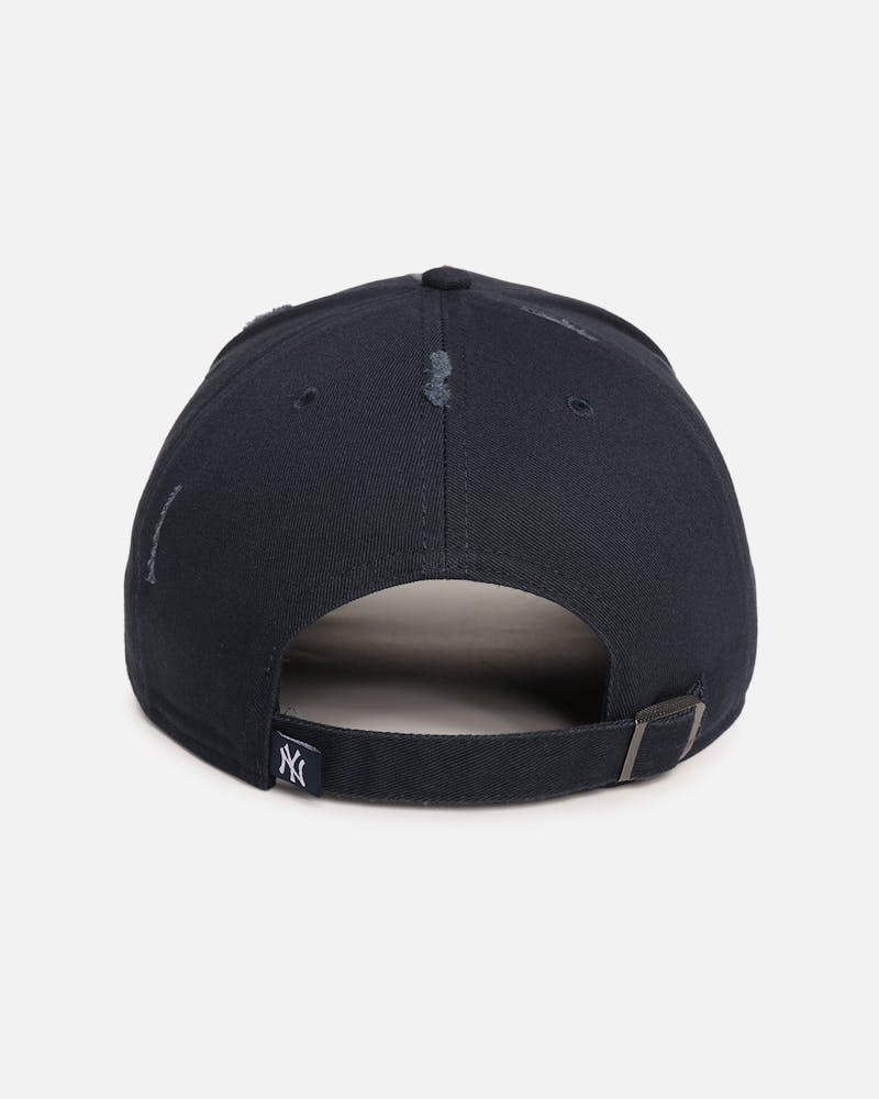 47 Brand New York Yankees 'Destruct Gothic Visor' 47 Offside Strapback Navy/Navy