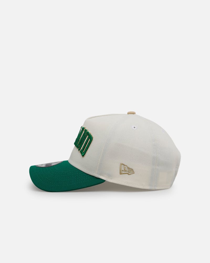New Era Oakland Athletics 'Chrome Metallic Wordmark' 9FORTY A-Frame Snapback Chrome