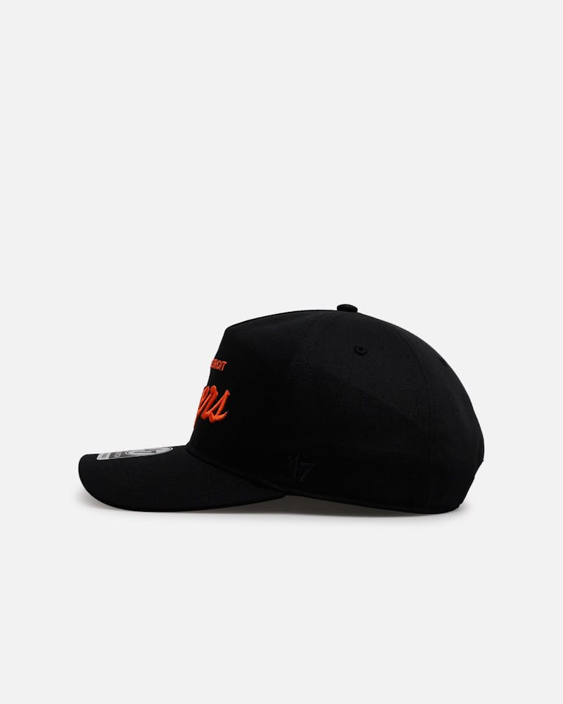 47 Brand Detroit Tigers 'Black Dome Script' 47 Hitch Snapback Black