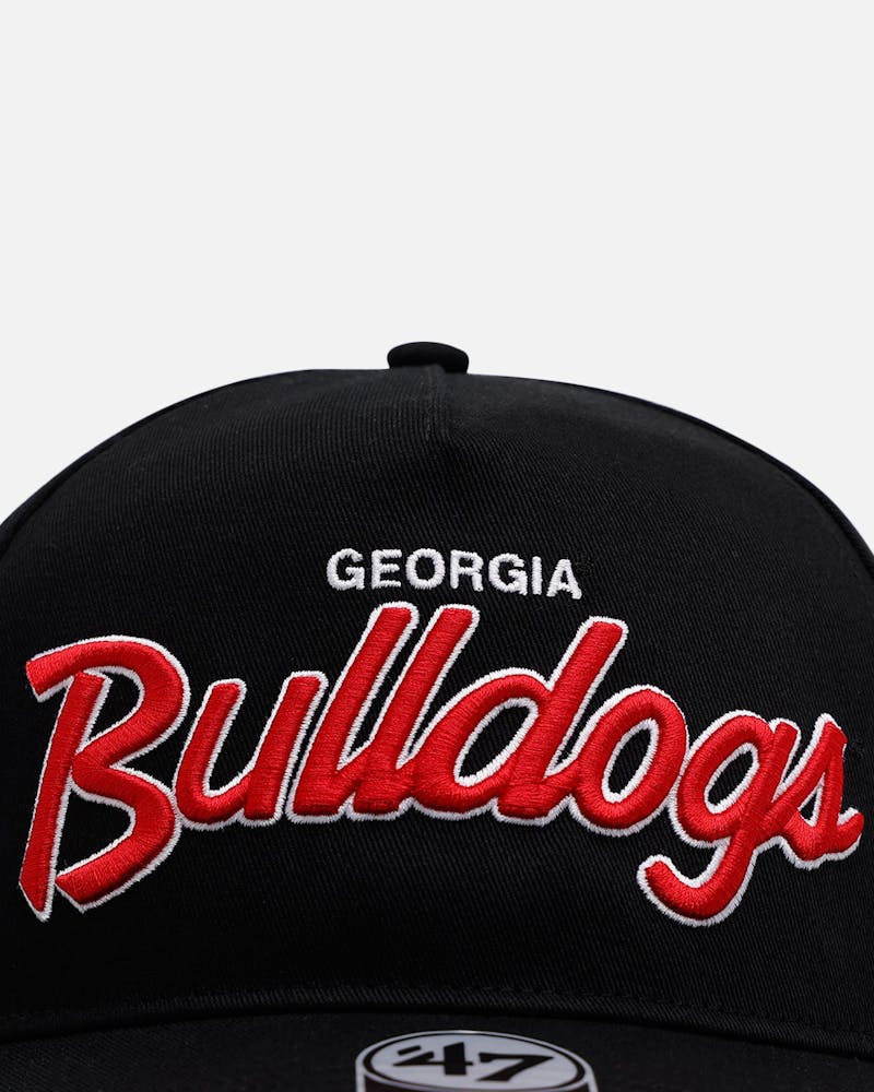 47 Brand Georgia Bulldogs 'Black Dome Script' 47 Hitch Snapback Black