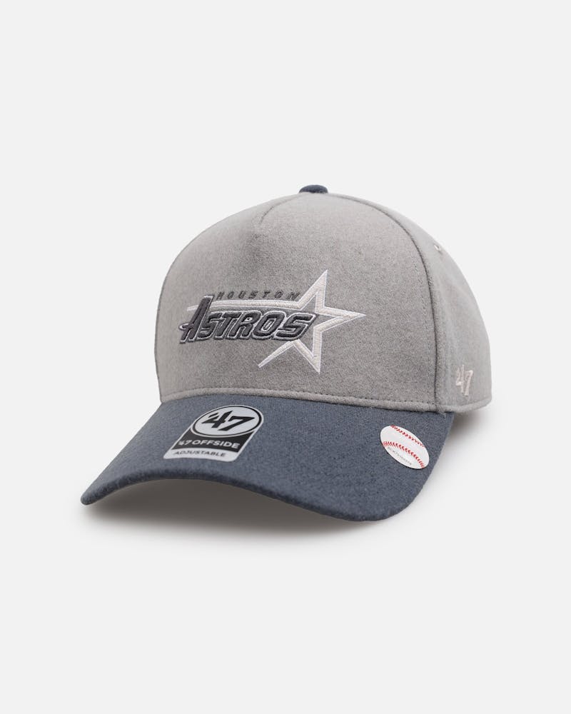 47 Brand Houston Astros 'Shades Of Gray' 47 Offside Snapback Cement