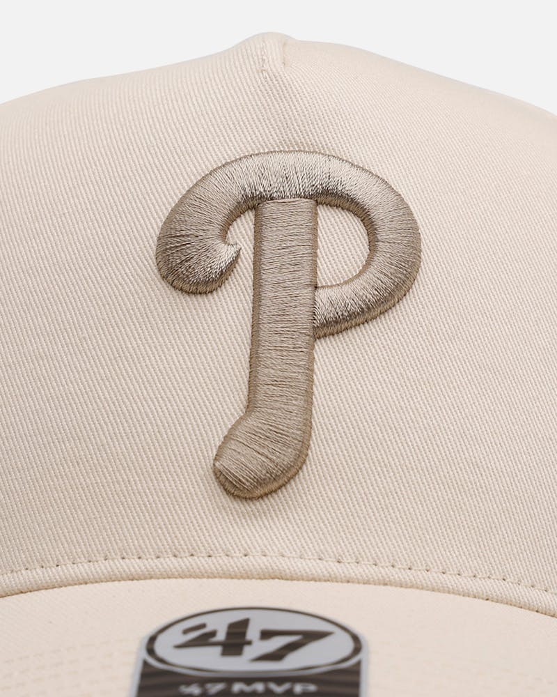47 Brand Philadelphia Phillies 'Caramel Swirl' MVP Snapback Natural/Khaki