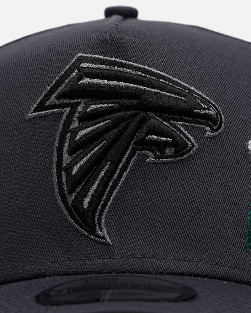 New Era Atlanta Falcons 'Gray Tonal Rose Embroidery' 9FORTY A-Frame Snapback Gray