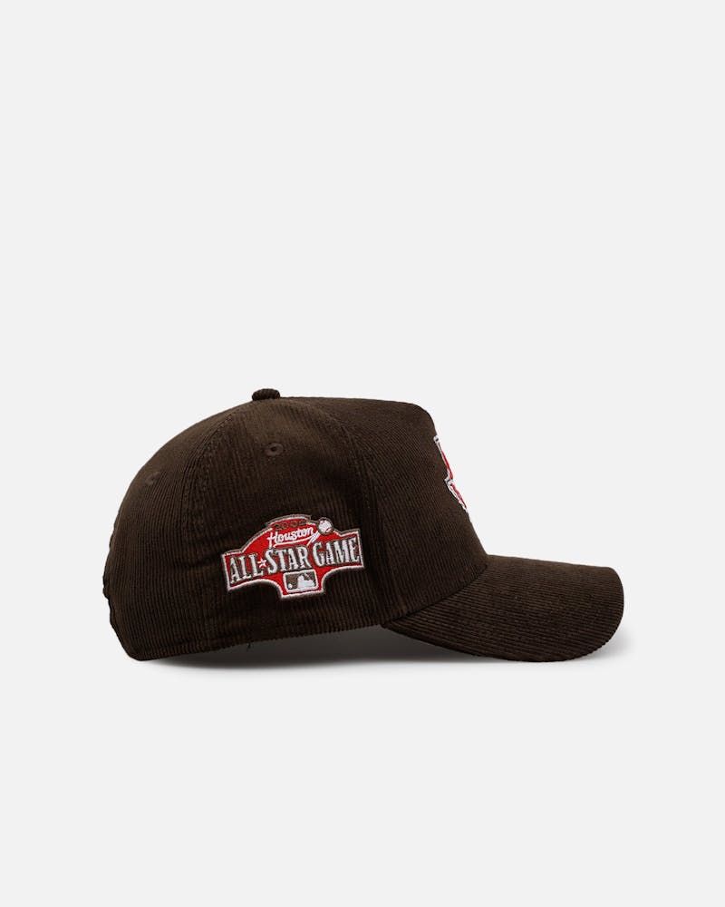 New Era Houston Astros 'Walnut Cord' 9FORTY A-Frame Corduroy Snapback Walnut