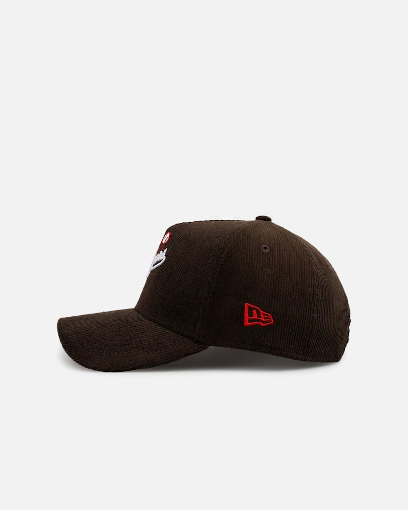 New Era Los Angeles Dodgers 'Walnut Cord' 9FORTY A-Frame Corduroy Snapback Walnut