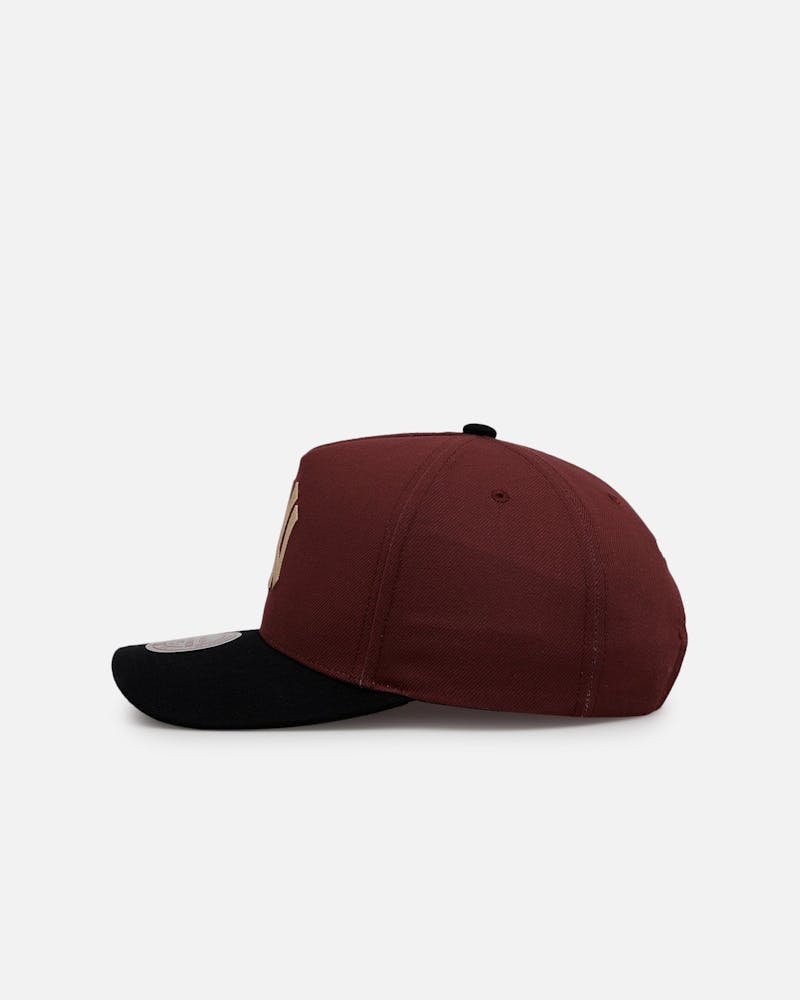 Mitchell & Ness New York Yankees 'MLB Burgundy' Pro Pinch Snapback Burgundy