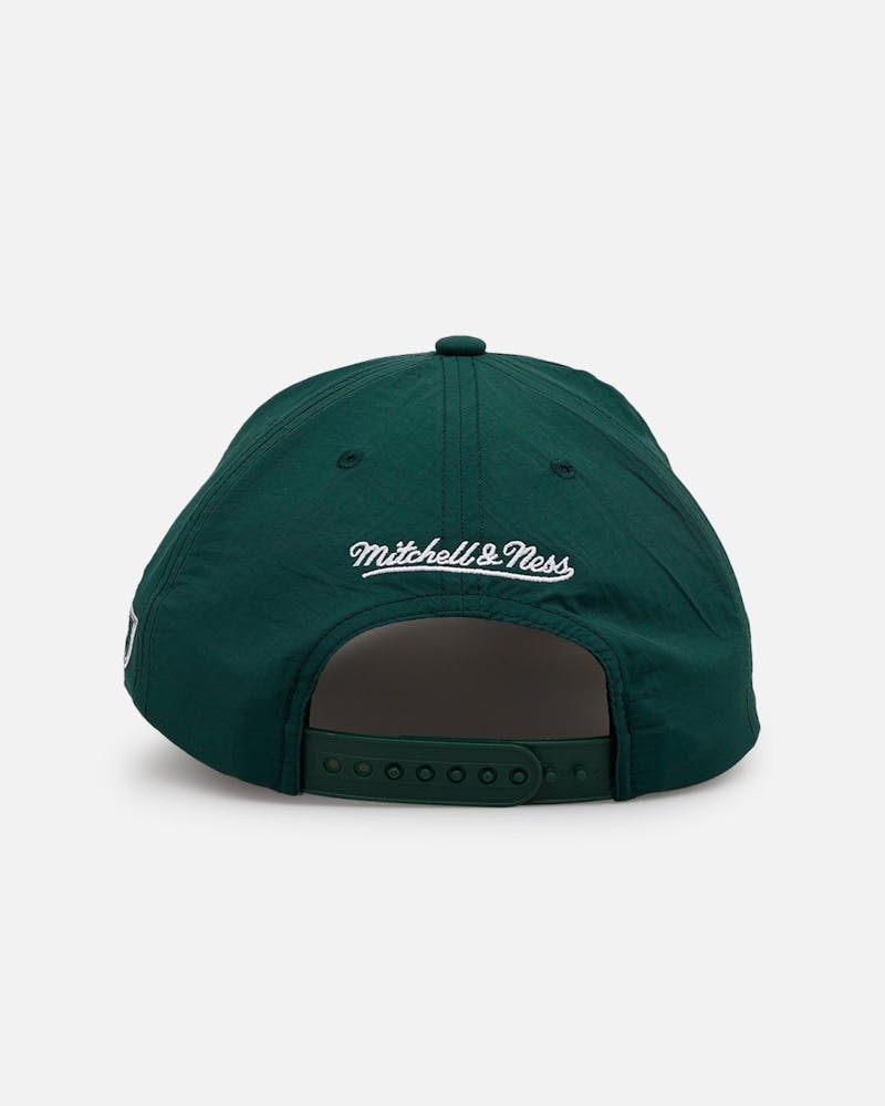 Mitchell & Ness Boston Red Sox 'Matte Nylon 2.0' Caddy Fit Snapback Green