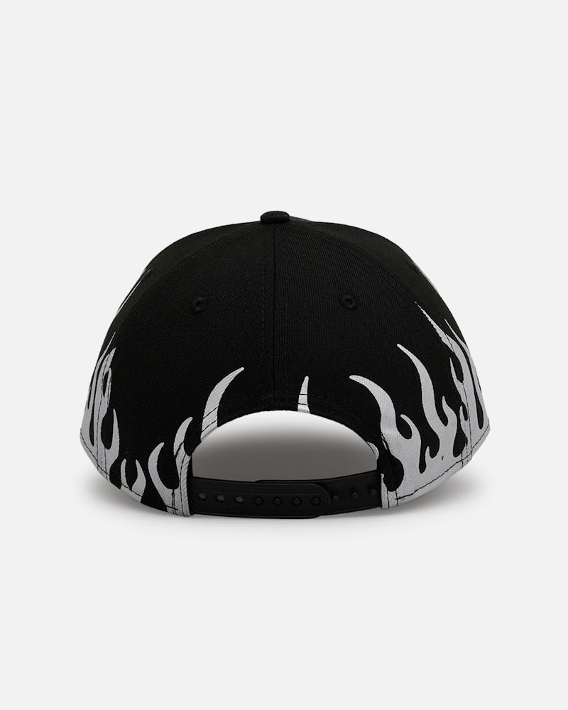 New Era Chicago White Sox 'Metallic Flames' 9FORTY A-Frame Snapback Black/Silver