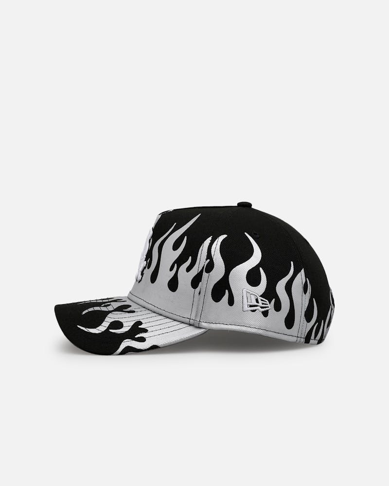 New Era Chicago White Sox 'Metallic Flames' 9FORTY A-Frame Snapback Black/Silver