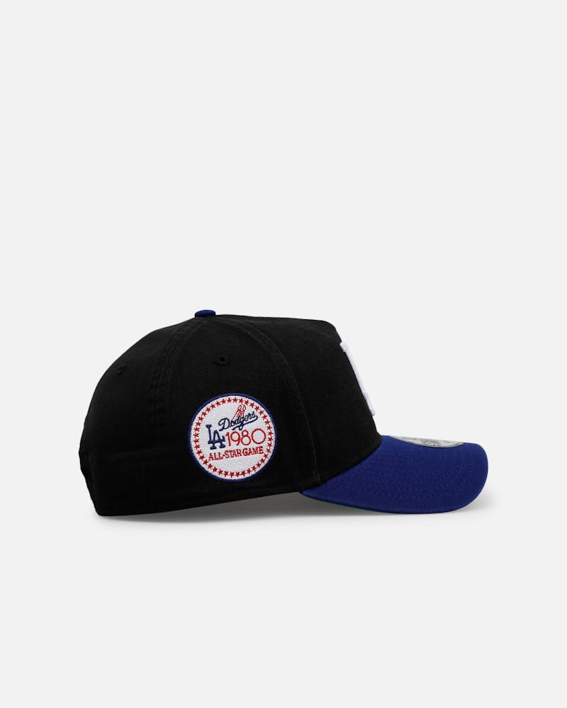 New Era Los Angeles Dodgers 'Pigment Dye Two Tone' 9FORTY A-Frame Snapback Black/Official Team Color