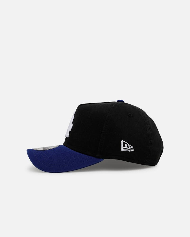 New Era Los Angeles Dodgers 'Pigment Dye Two Tone' 9FORTY A-Frame Snapback Black/Official Team Color
