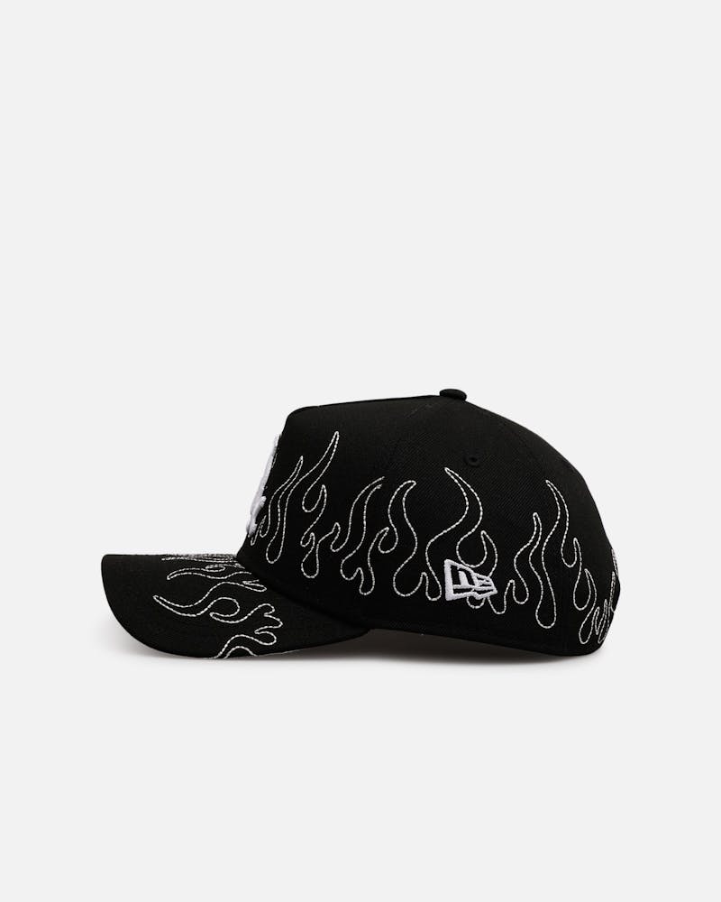 New Era Chicago White Sox 'Outline Flames' 9FORTY A-Frame Snapback Black