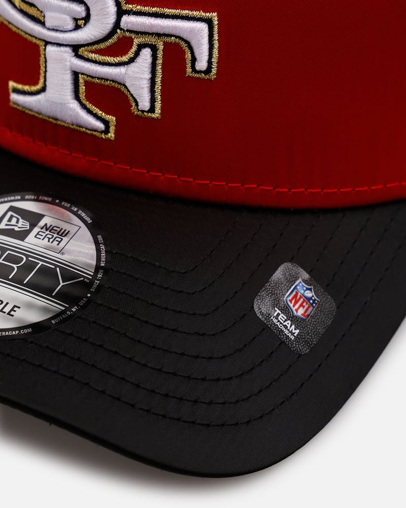 New Era San Francisco 49ers 'Team Color Satin' 9FORTY A-Frame Snapback Official Team Color