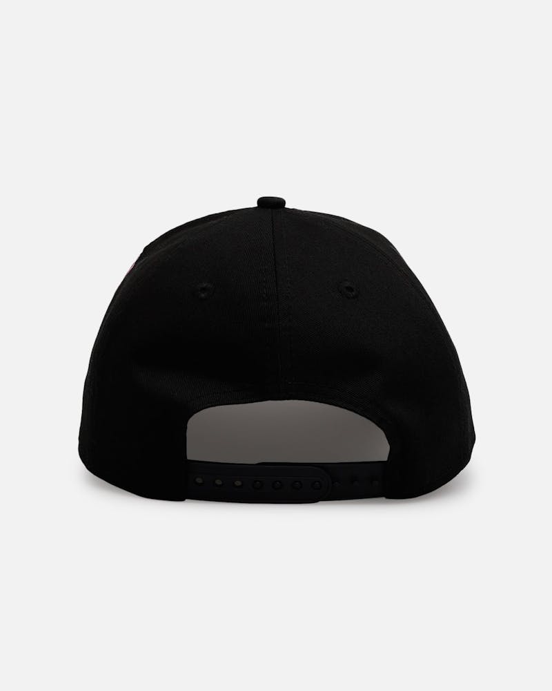 New Era Los Angeles Angels 'Pink Rose Embroidery' 9FORTY A-Frame Snapback Black/Pink