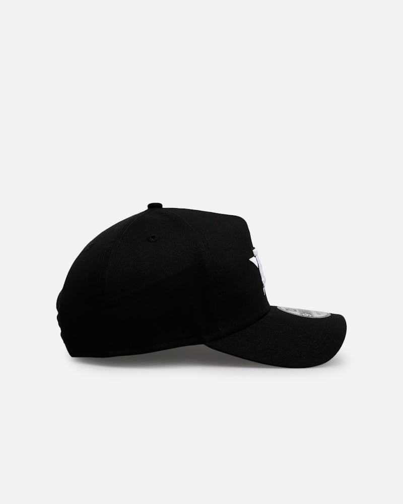 New Era Houston Astros 'Pink Rose Embroidery' 9FORTY A-Frame Snapback Black/Pink