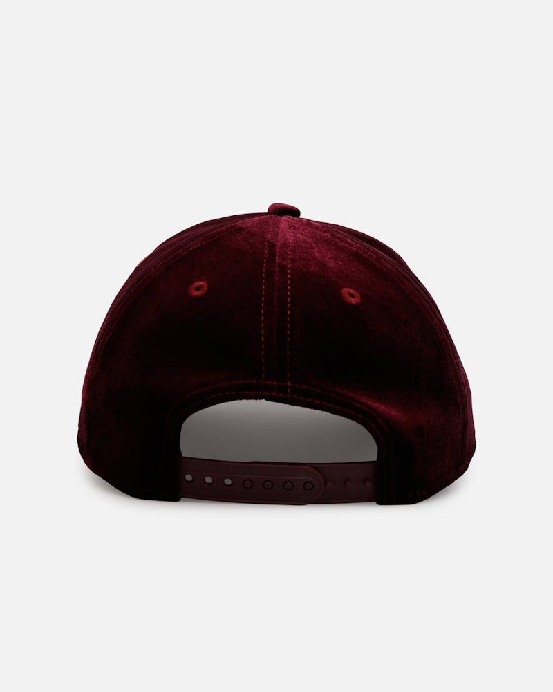 New Era Los Angeles Angels 'Velvet Dreams 2.0' 9FORTY A-Frame Snapback Burgundy