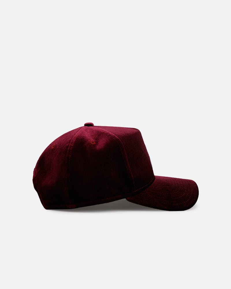 New Era Los Angeles Angels 'Velvet Dreams 2.0' 9FORTY A-Frame Snapback Burgundy