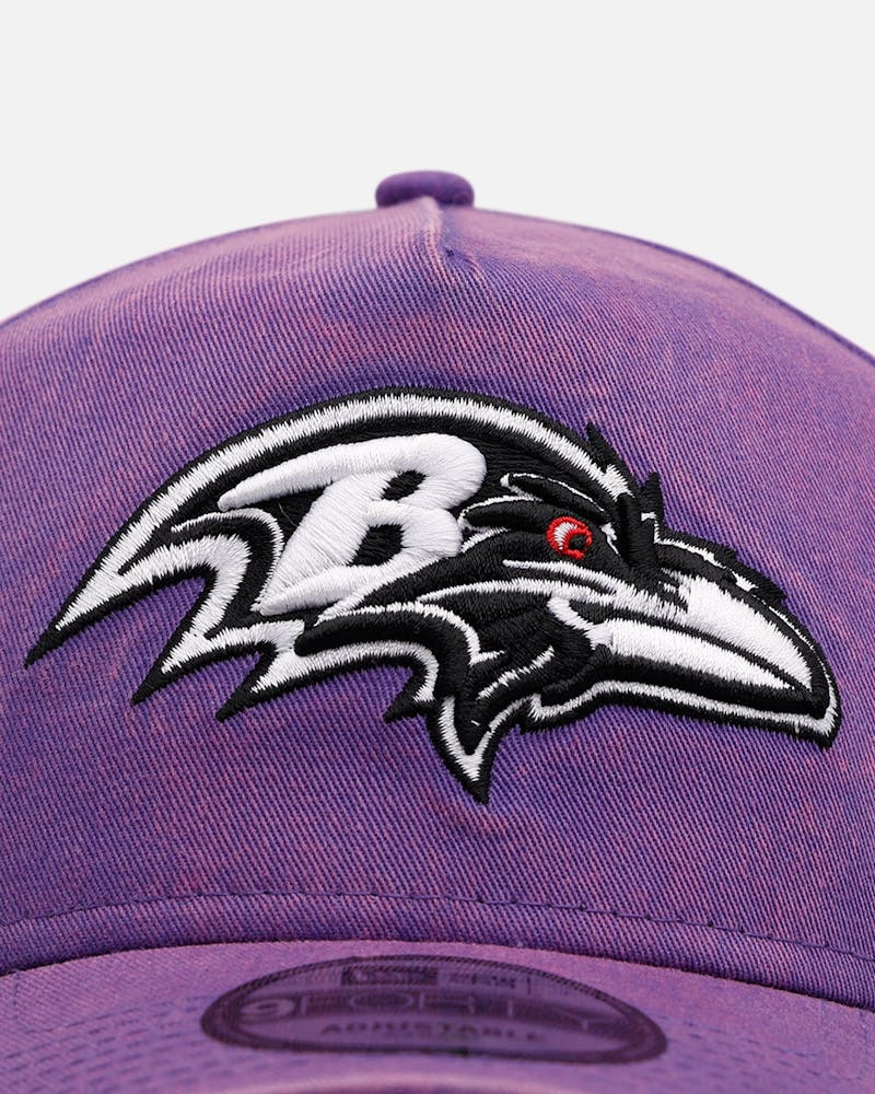 New Era Baltimore Ravens 'Washed Purple' 9FORTY A-Frame Snapback Washed Purple