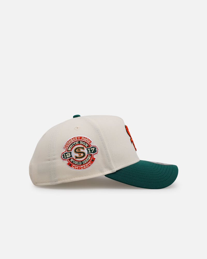 New Era Chicago White Sox 'Citrus' 9FORTY A-Frame Snapback Chrome/Green/Orange