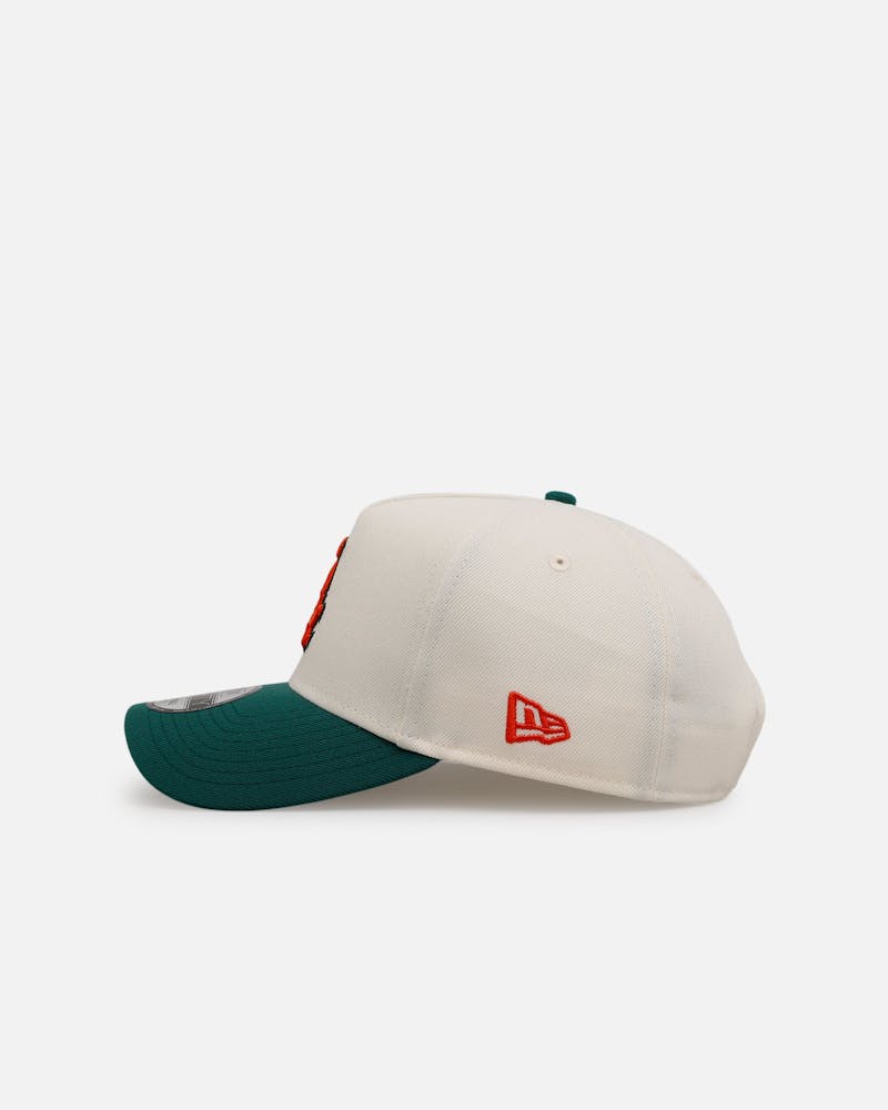 New Era Chicago White Sox 'Citrus' 9FORTY A-Frame Snapback Chrome/Green/Orange