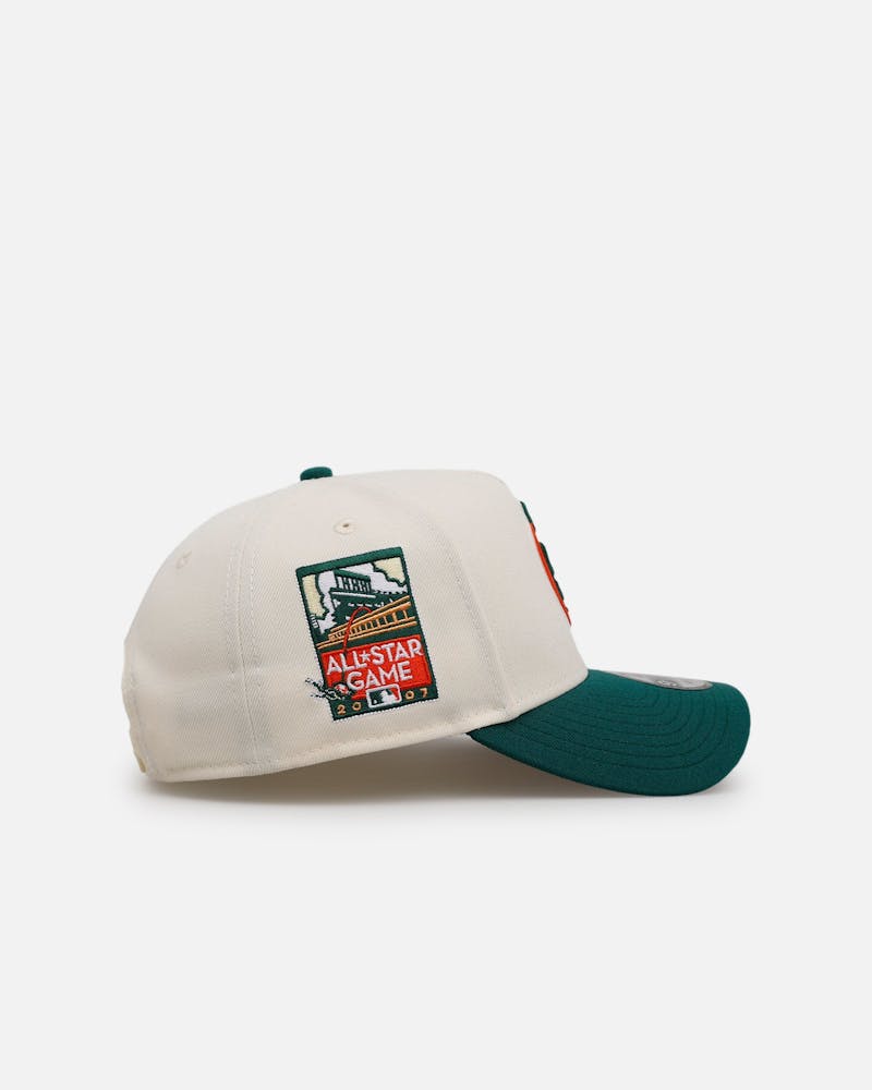 New Era San Francisco Giants 'Citrus' 9FORTY A-Frame Snapback Chrome/Green/Orange