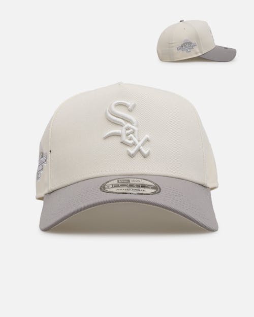 New Era Florida Marlins 'Too Clean' 9FORTY A-Frame Snapback Chrome
