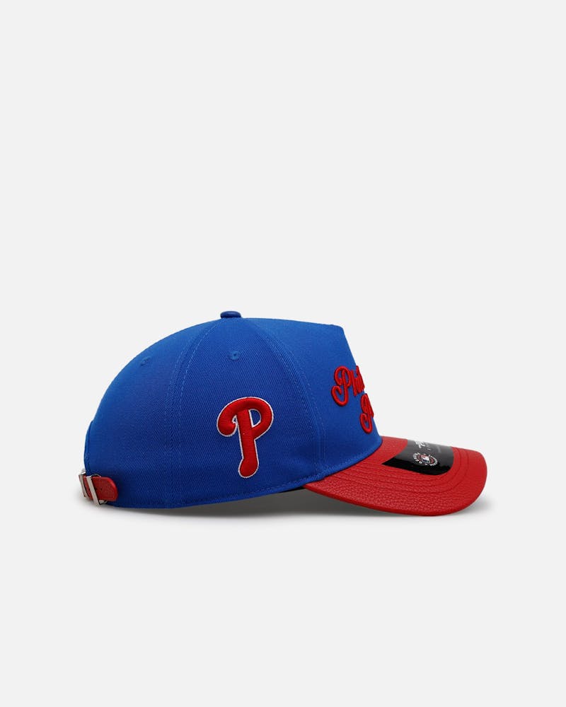 Pro Standard Philadelphia Phillies 'Sovenir' Pinch Front Strapback Blue/Red