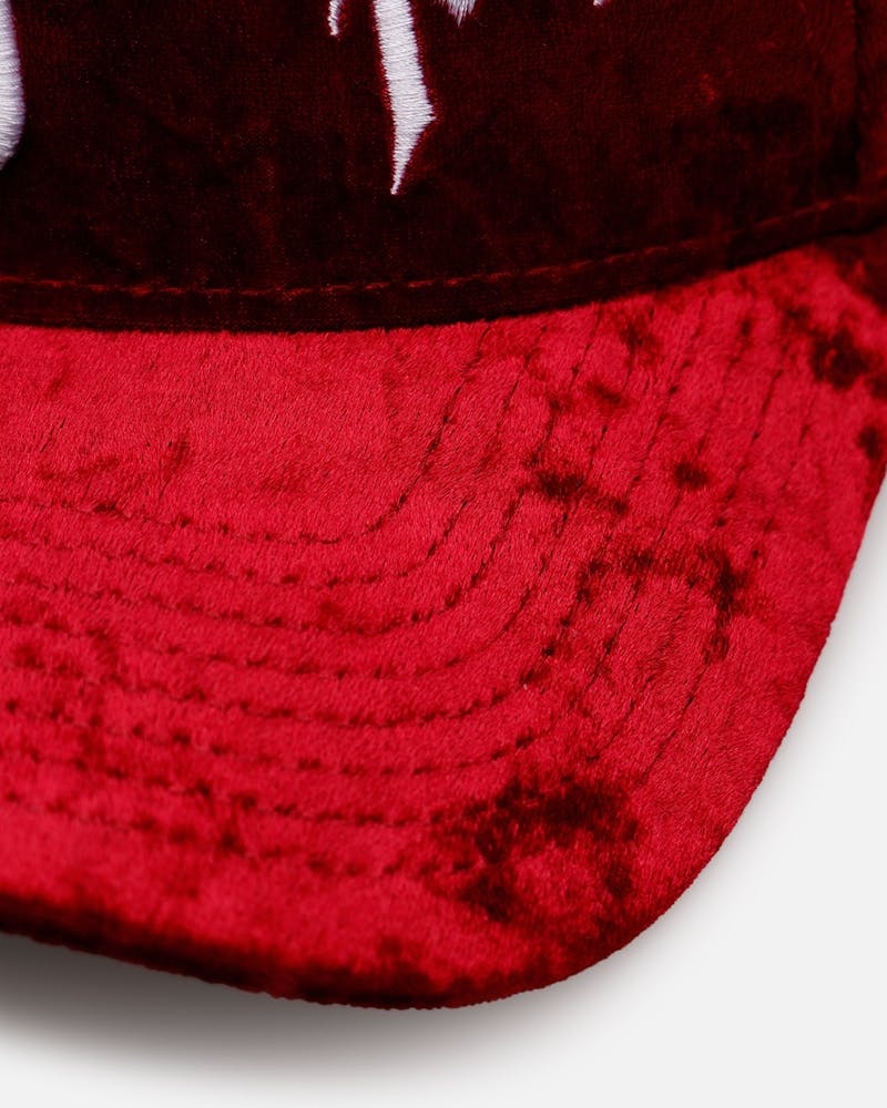 New Era Philadelphia Phillies 'Crushed Velvet Dreams' 9FORTY A-Frame Snapback Maroon