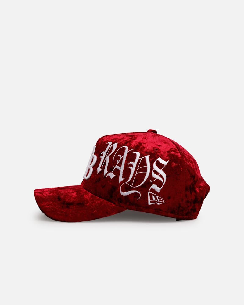 New Era Tampa Bay Rays 'Crushed Velvet Dreams' 9FORTY A-Frame Snapback Maroon