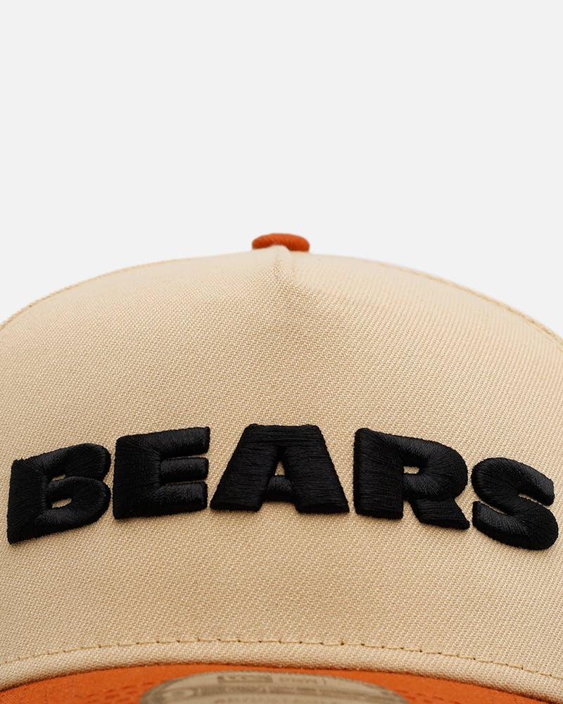 New Era Chicago Bears 'Vintage' 9FORTY A-Frame Snapback Vegas Gold