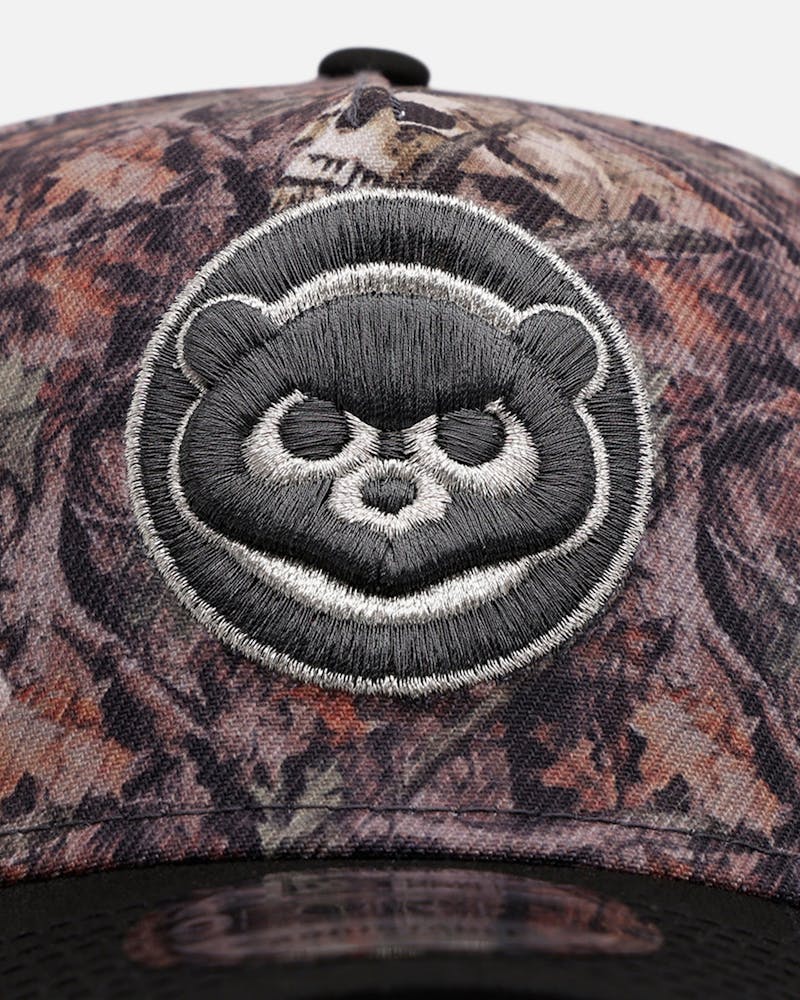 New Era Chicago Cubs 'Camo Skulls' 9FORTY A-Frame Snapback Camo
