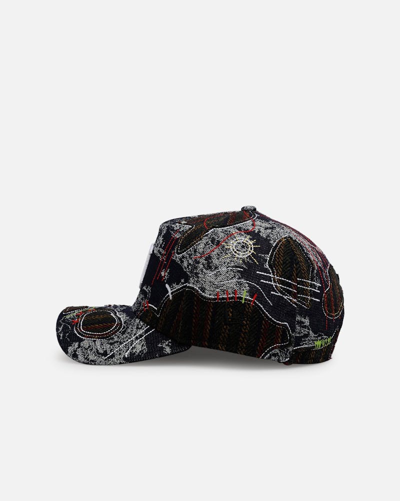 New Era Detroit Tigers 'Running Stitch' 9FORTY A-Frame Snapback Multi