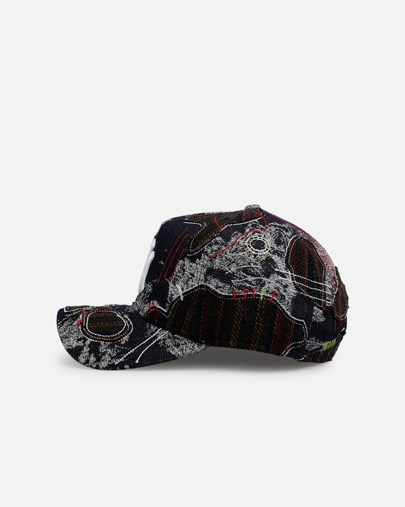 New Era New York Yankees 'Running Stitch' 9FORTY A-Frame Snapback Multi