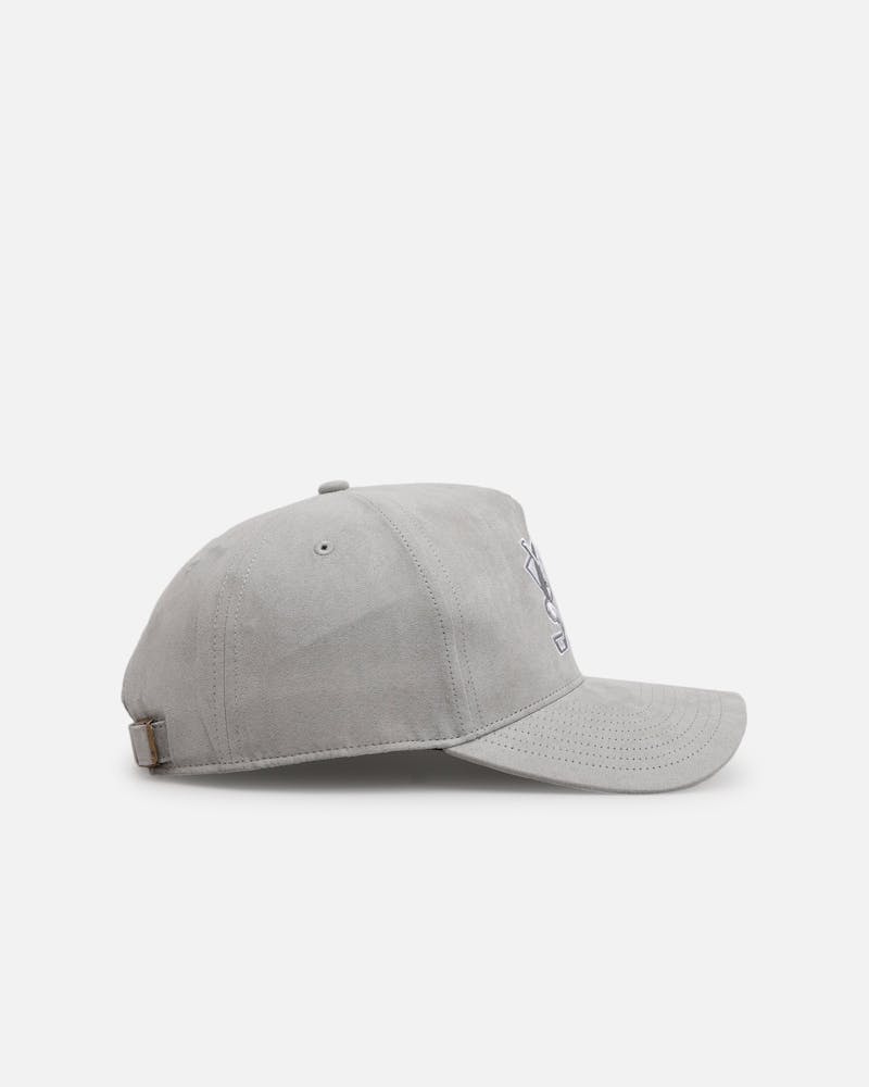 47 Brand Anaheim Ducks 'Ultrasuede' '47 MVP DT Strapback Gray/White