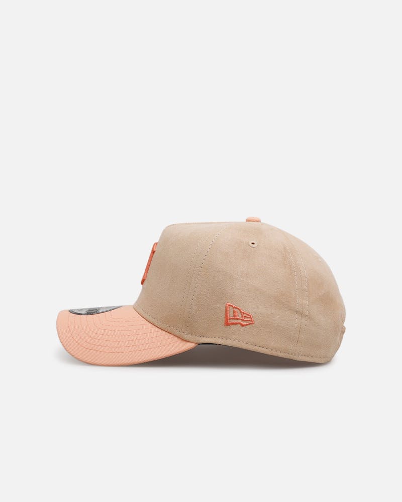 New Era Detroit Tigers 'Peach Suede' 9FORTY A-Frame Snapback Peach