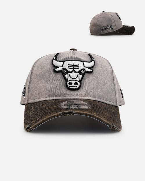 New Era New York Yankees 'Washed Storm Gray' 9FORTY A-Frame Snapback Gray