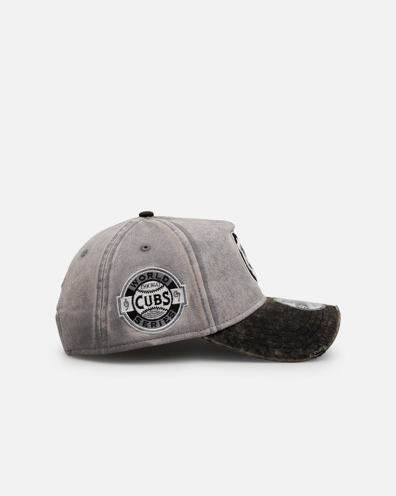 New Era Chicago Cubs 'Washed Storm Gray' 9FORTY A-Frame Snapback Gray
