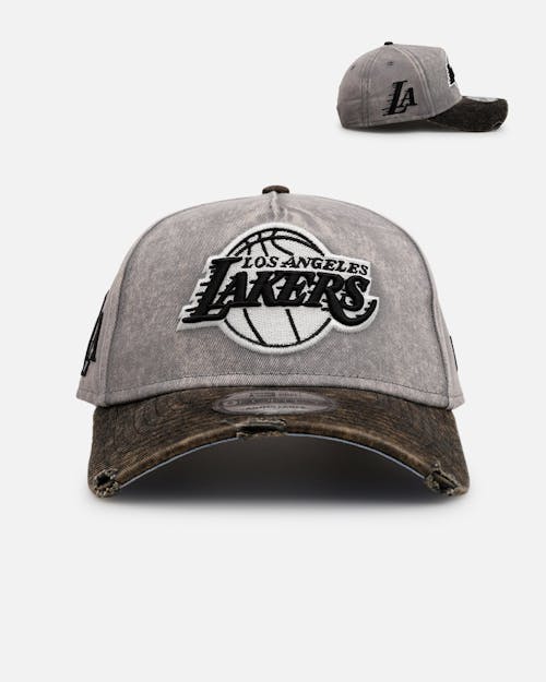 New Era New York Yankees 'Washed Storm Gray' 9FORTY A-Frame Snapback Gray