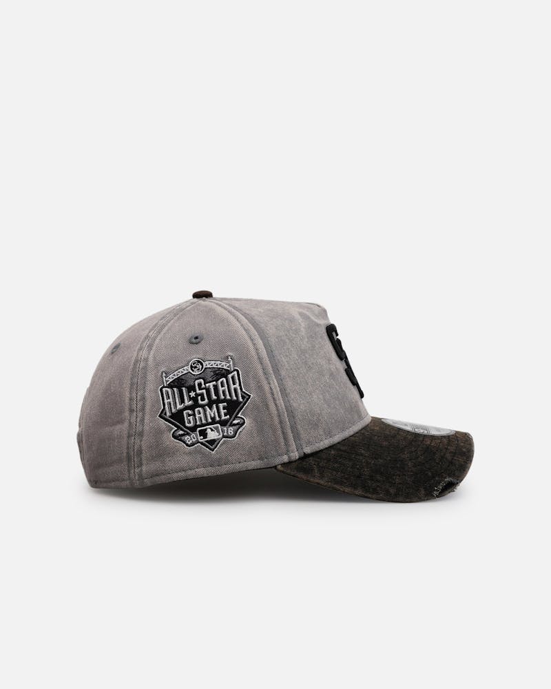 New Era San Diego Padres 'Washed Storm Gray' 9FORTY A-Frame Snapback Gray