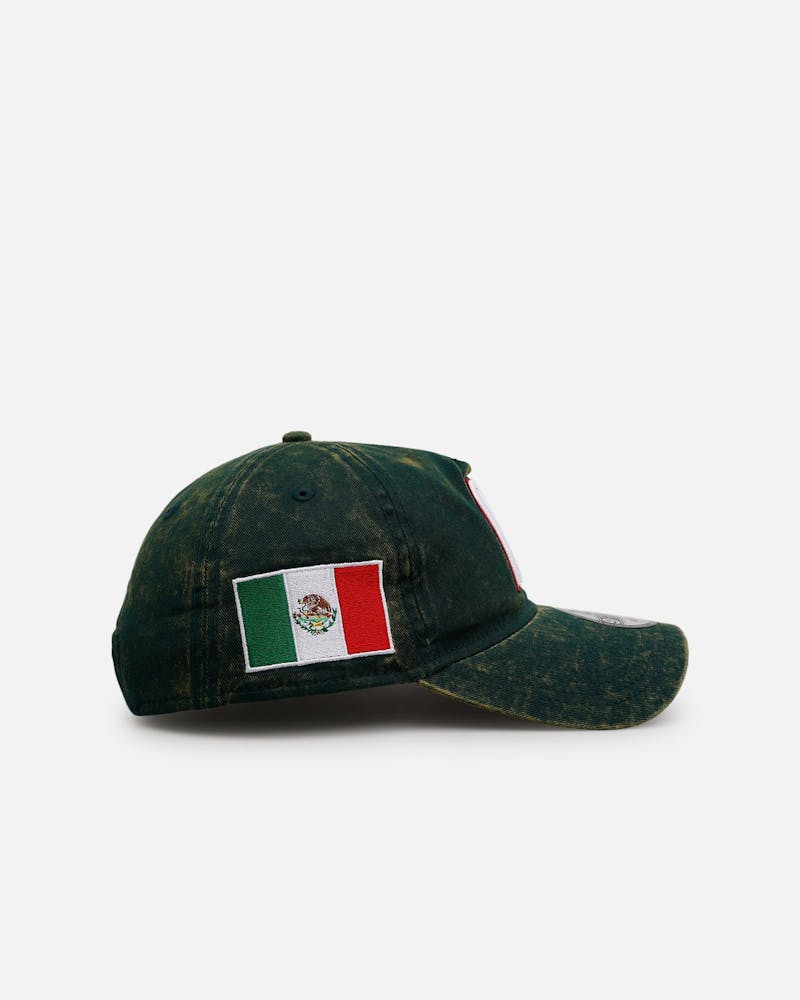 New Era Mexico National Baseball Team 'Washed Team Color' 9FORTY A-Frame Snapback Official Team Color