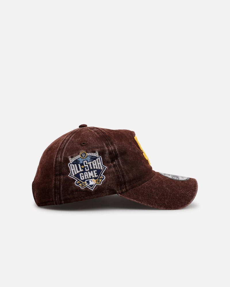 New Era San Diego Padres 'Washed Team Color' 9FORTY A-Frame Snapback Official Team Color