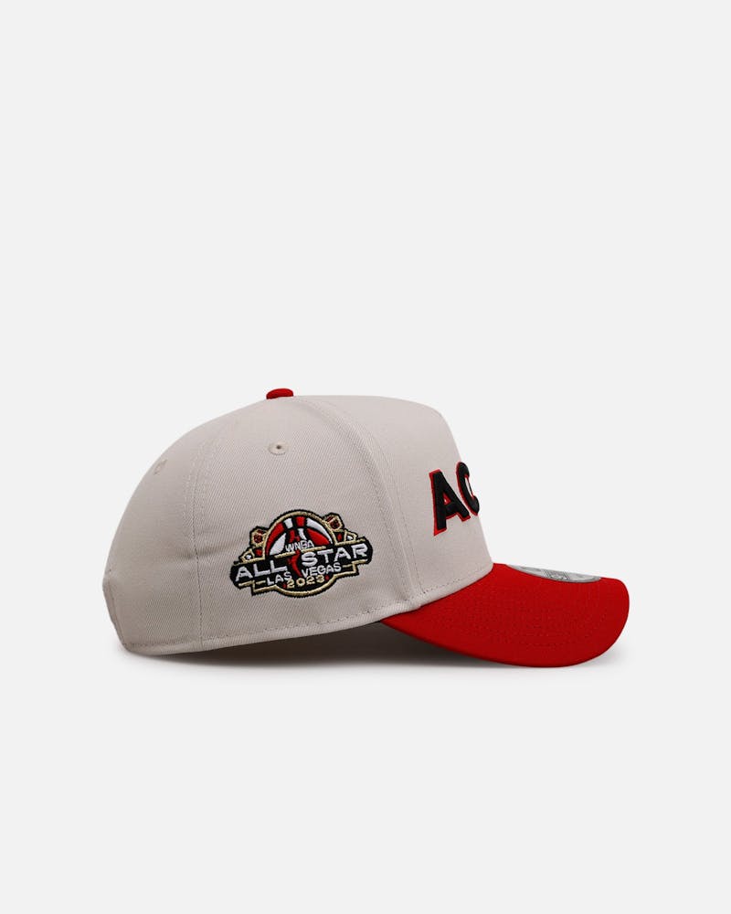 New Era Las Vegas Aces 'Aces' 9FORTY A-Frame Snapback Stone/Red