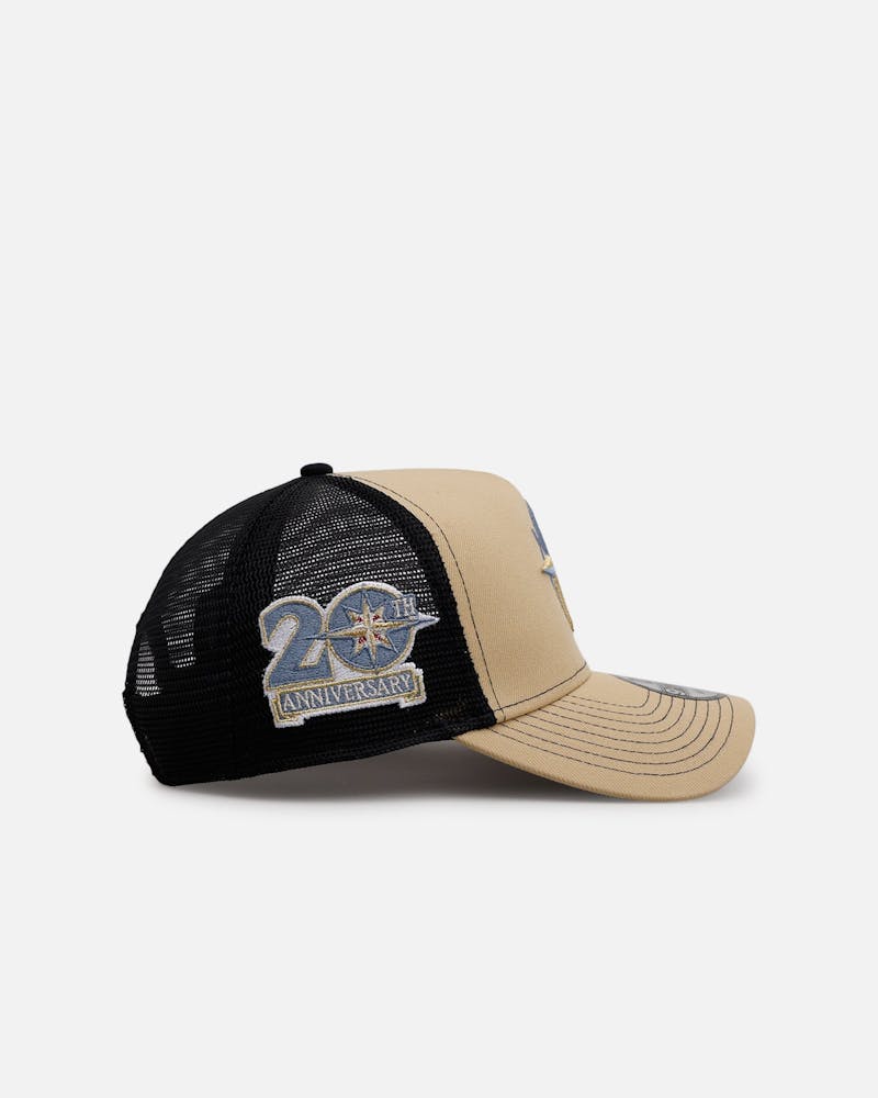 New Era Seattle Mariners 'Vintage Truckers' 9FORTY A-Frame Trucker Snapback Vegas Gold