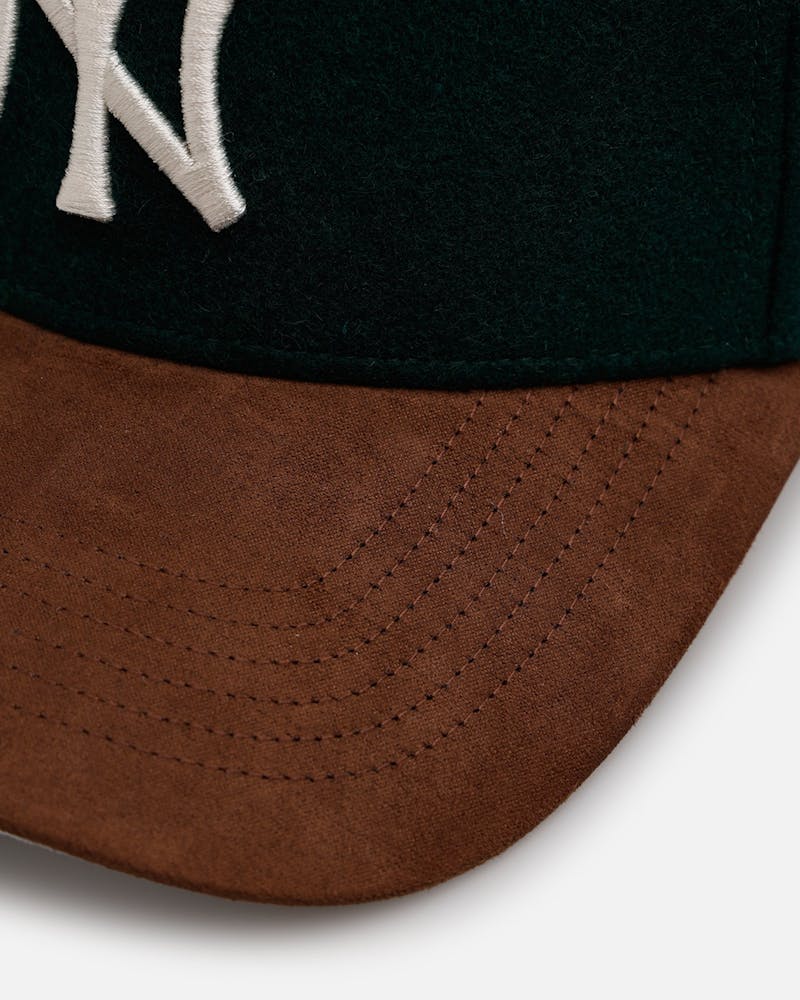 47 Brand New York Yankees 'Historic' 47 Offside Snapback Green/Brown