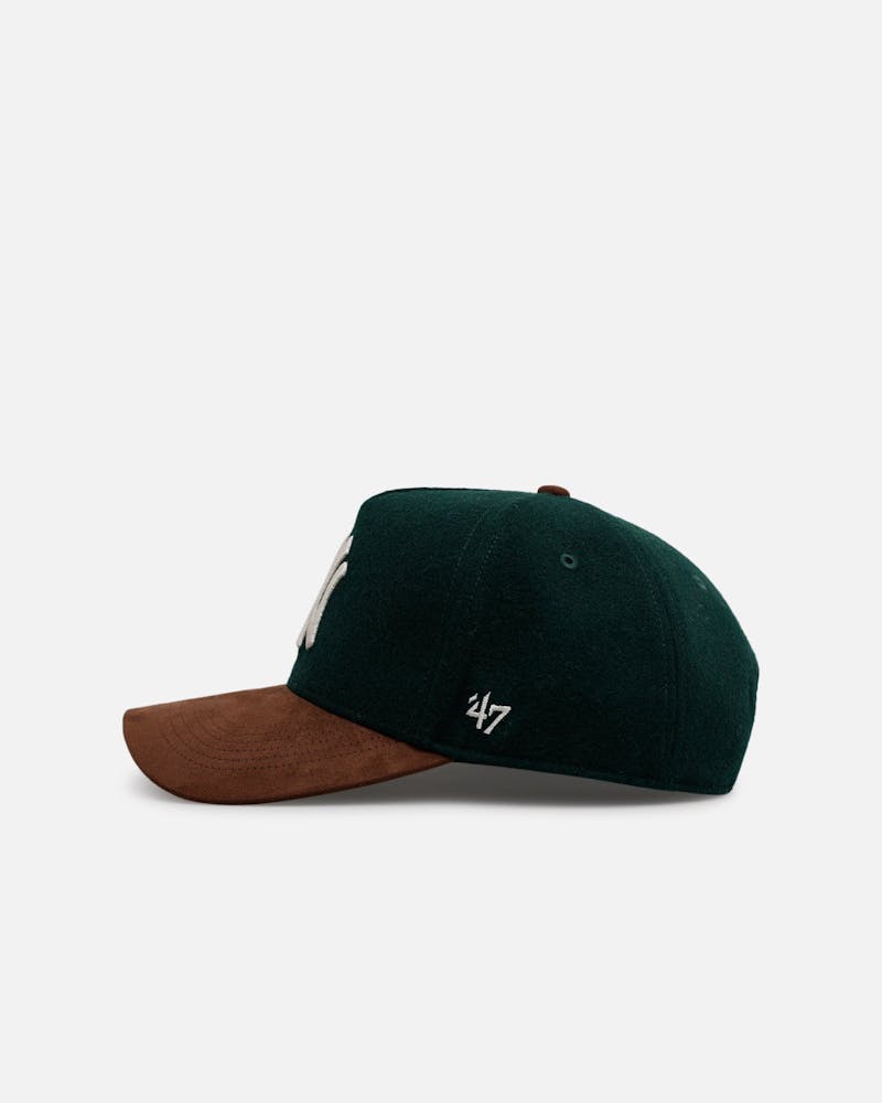 47 Brand New York Yankees 'Historic' 47 Offside Snapback Green/Brown
