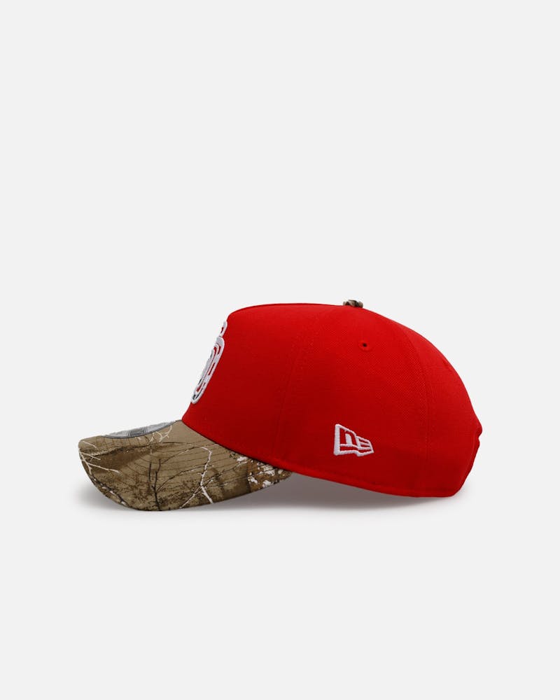 New Era San Diego Padres 'Stars And Stripes' 9FORTY A-Frame Snapback Red